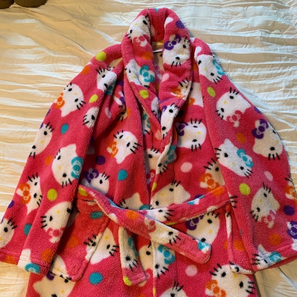 Hello Kitty Pajamas Hello Kitty Bathrobe Poshmark